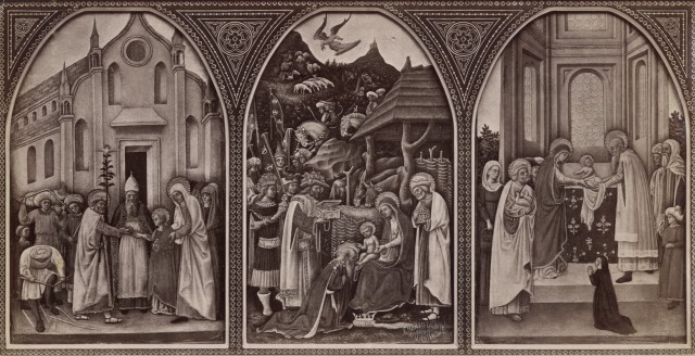 Hanfstaengl — Vivarini Antonio - sec. XV - Storie della vita di Maria Vergine — particolare